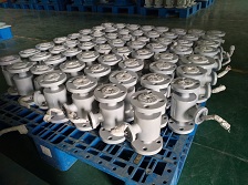 80pcs small size magnetic flow meter under production