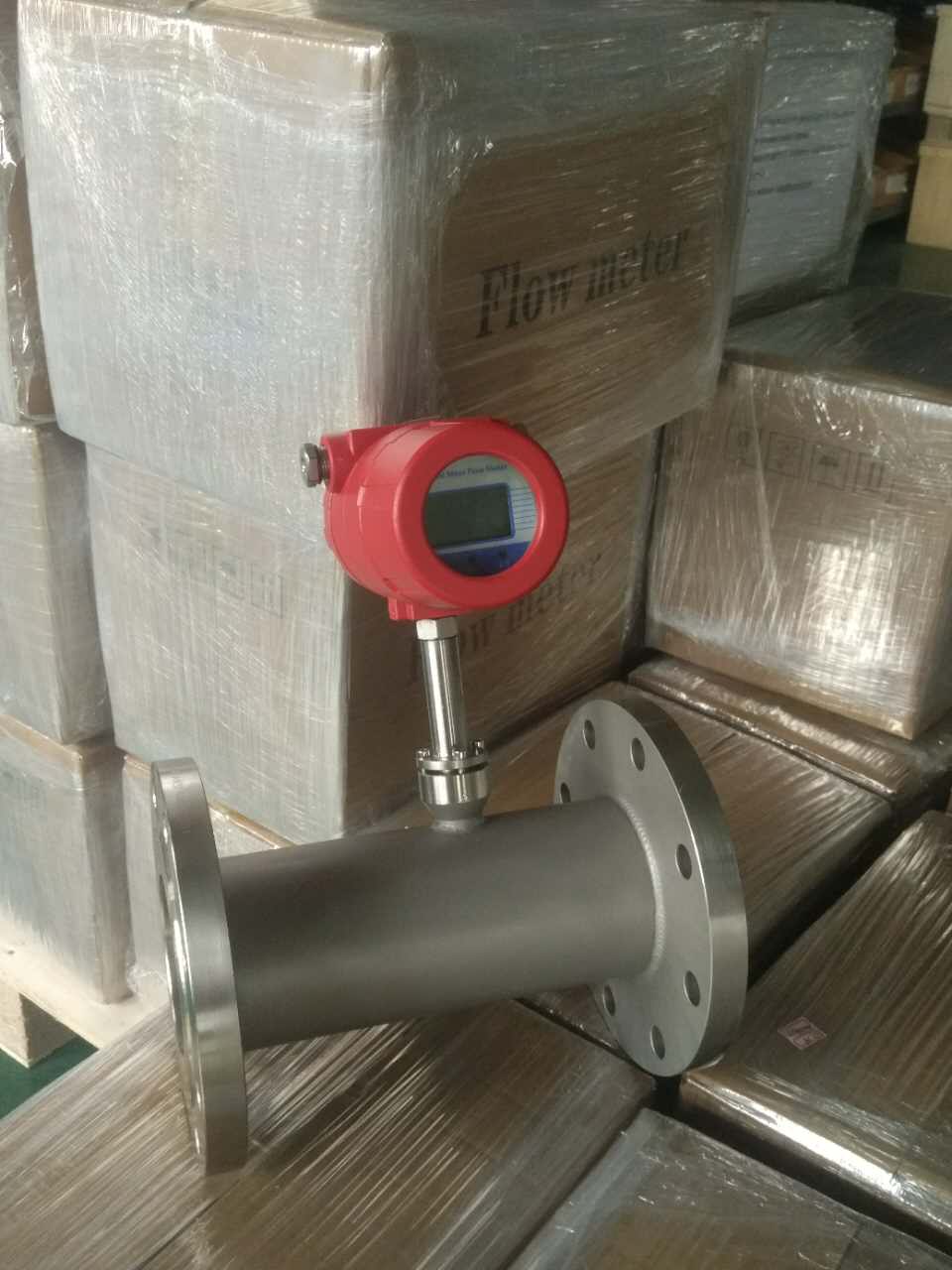Flange type thermal madd gas flow meter 