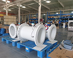 Inline single channel ultrasonic flow meter delivery 