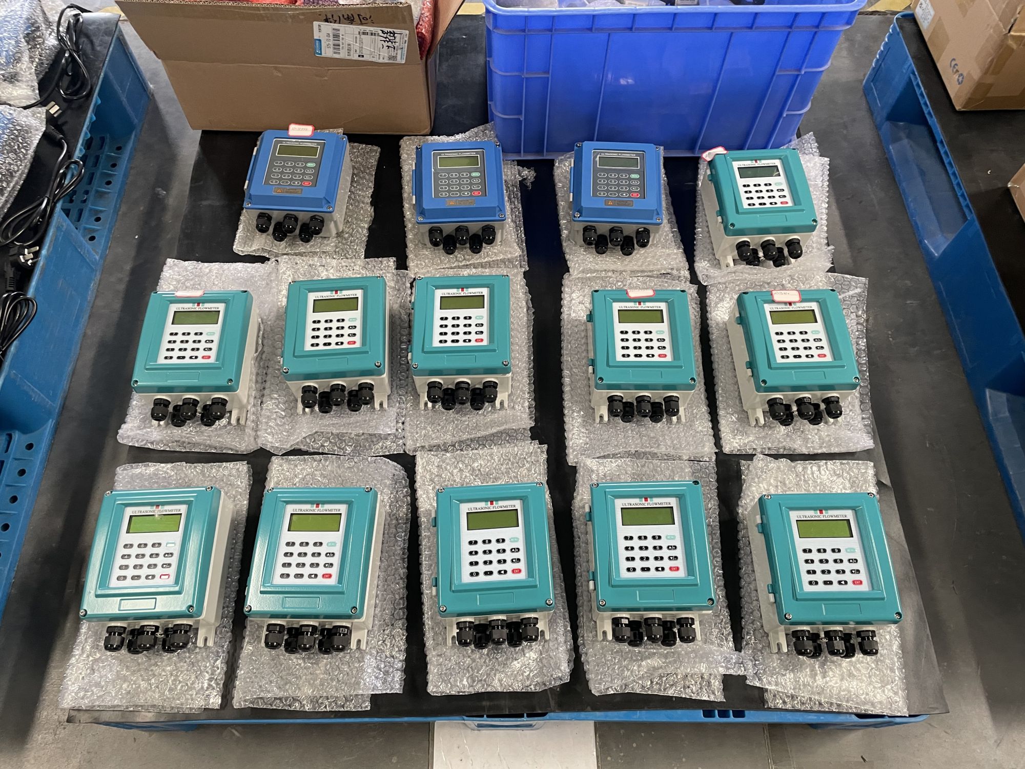 Bulk Shipment of Wall-Mounted Ultrasonic Flow Meters