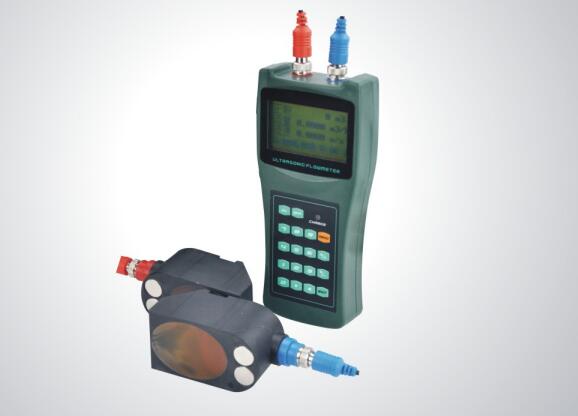 Q&T Portable Ultrasonic Flow Meter in Online Testing Application