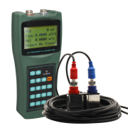 Handheld ultrasonic flow meter 