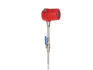 Natural gas thermal gas mass flow meter