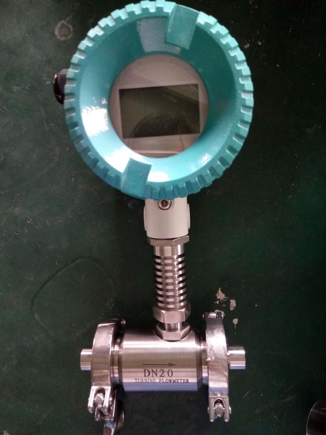 Hight temperature turbine flow meter