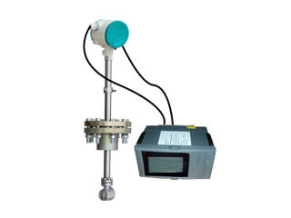 insertion vortex flow meter