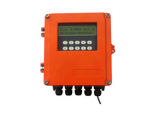 clamped flow meter